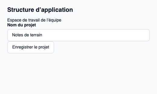 Fond de fenêtre organisant les grandes régions d’une application.