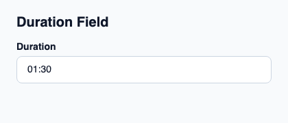 Decimal field for a duration expressed in an explicit unit.