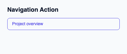 Labeled navigation action built on a stable-identity option.