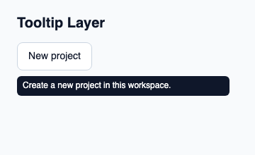 Window layer displaying the focused target’s tooltip.